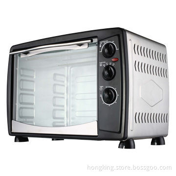 Oven Toaster with Stainless Steel Housing and 35L Capacity